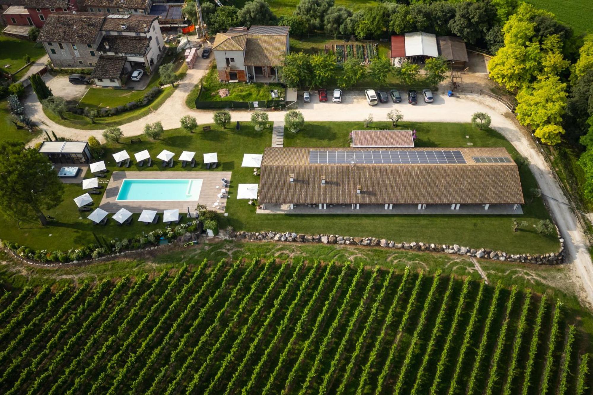 Agriturismo Colle Dei Pivi ポンティ・スル・ミンチョ エクステリア 写真